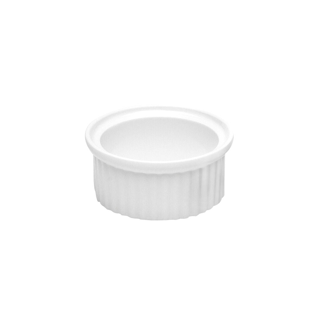 White Ramekin 6.75 x 2.8cm 6cl (2 5/8 x 1 1/8" 2oz)