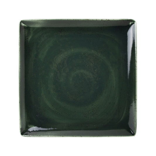 Vesuvius Burnt Emerald Square One 27 x 27cm (10 5/8 x 10 5/8")