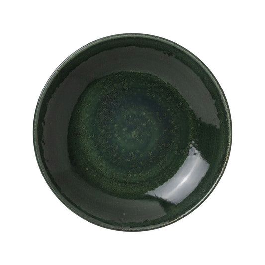 Vesuvius Burnt Emerald Coupe Bowl 25.5cm 120.25cl (10" 42 2/7oz)