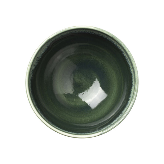 Aurora Vesuvius Burnt Emerald Tulip Bowl 14cm 51.43cl (5 1/2" 18 1/10oz)