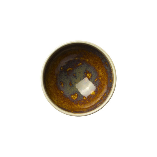 Aurora Vesuvius Amber Tulip Bowl 10.25cm 17.62cl (4" 6 1/5oz)