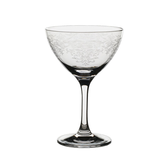 Vintage Lace Martini/Champagne 14.61cm H 23.6cl (3 3/4 x 5 3/4" 8oz)