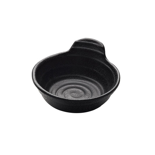 Zen Black Sauce Bowl 11.5 x 5.7cm 18cl (4 1/2 x 2 1/4" 6 1/4oz)