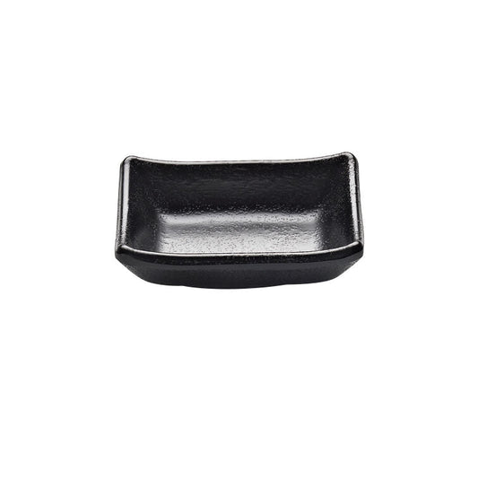 Zen Black Dish 7 x 4.4cm 6cl (2 3/4 x 1 3/4" 2oz)
